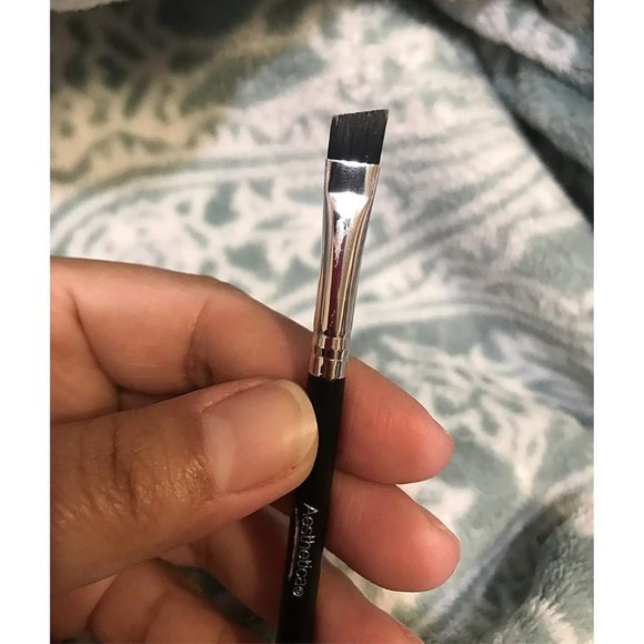 Double Ended Eyebrow Brush & Spoolie Angled Brow Brush - Picture 3 of 4